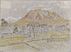03−156「伯耆大山春雪」