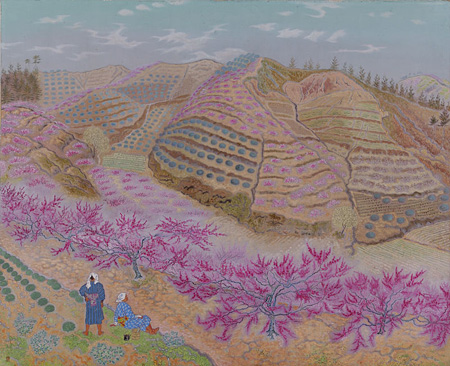 03−549「桃花処々」