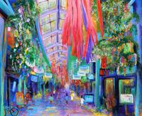 藤田　心花「七夕、光の商店街」